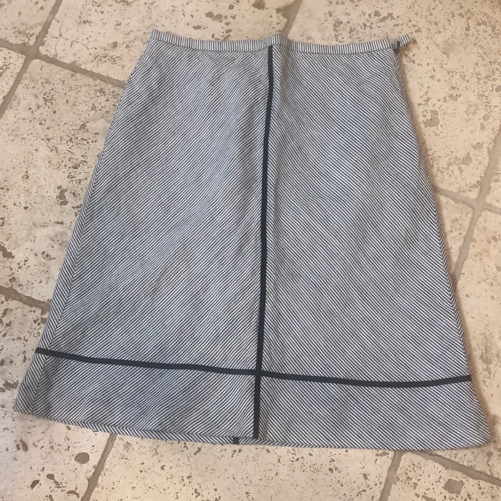 Ann Taylor Loft 100% linen skirt